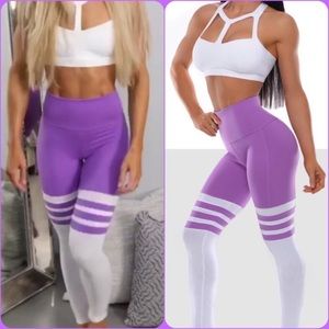Gorgeous Bombshell Sportswear Lavender leggings 💜💜💜